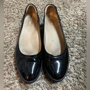 Naturalizer Wedges, 9M, Black Patent